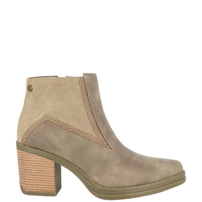ALQUIMIA - Botin Mujer Taupe Oly Alquimia.