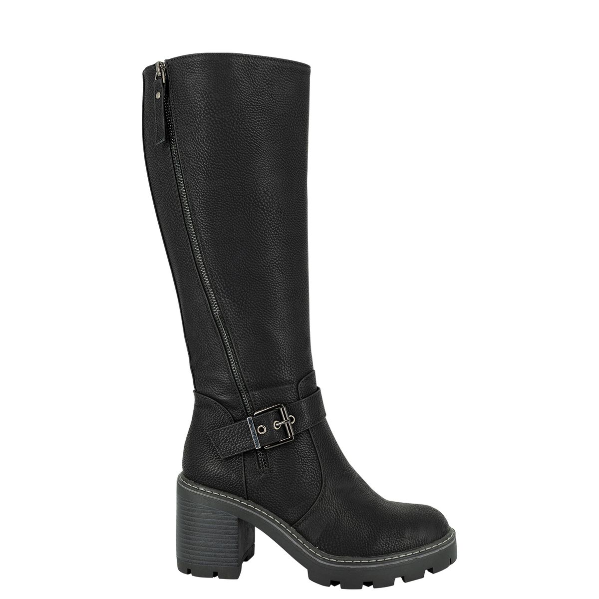 ALQUIMIA - Bota Larga Mujer Negro Tana Alquimia