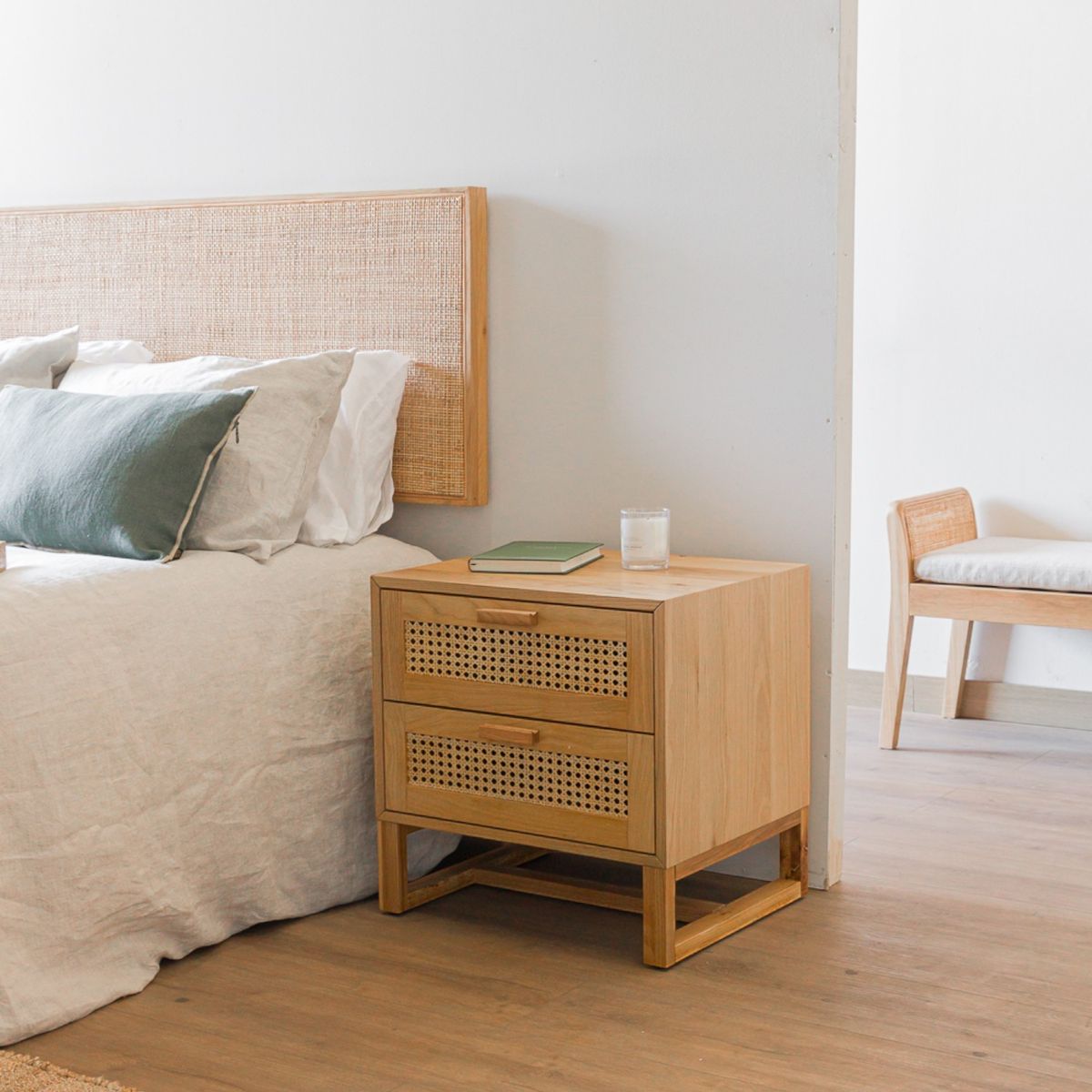 AMOBLE - Velador Vento natrual T Amoblé