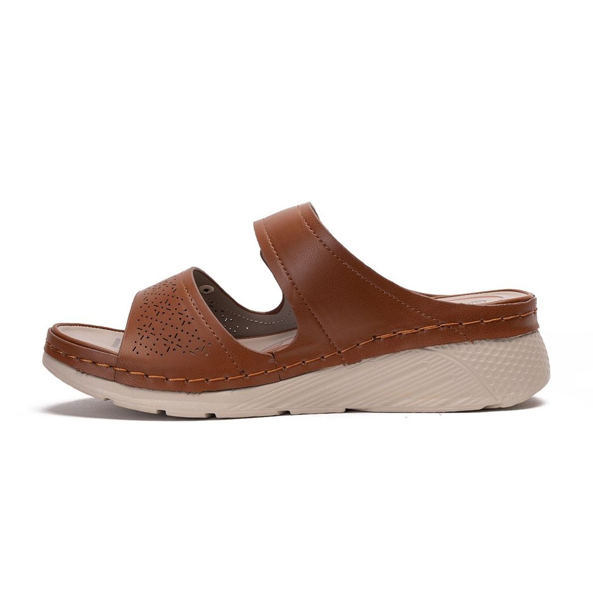 CHINITOWN - Sandalia Mujer Café Pilar Chinitown