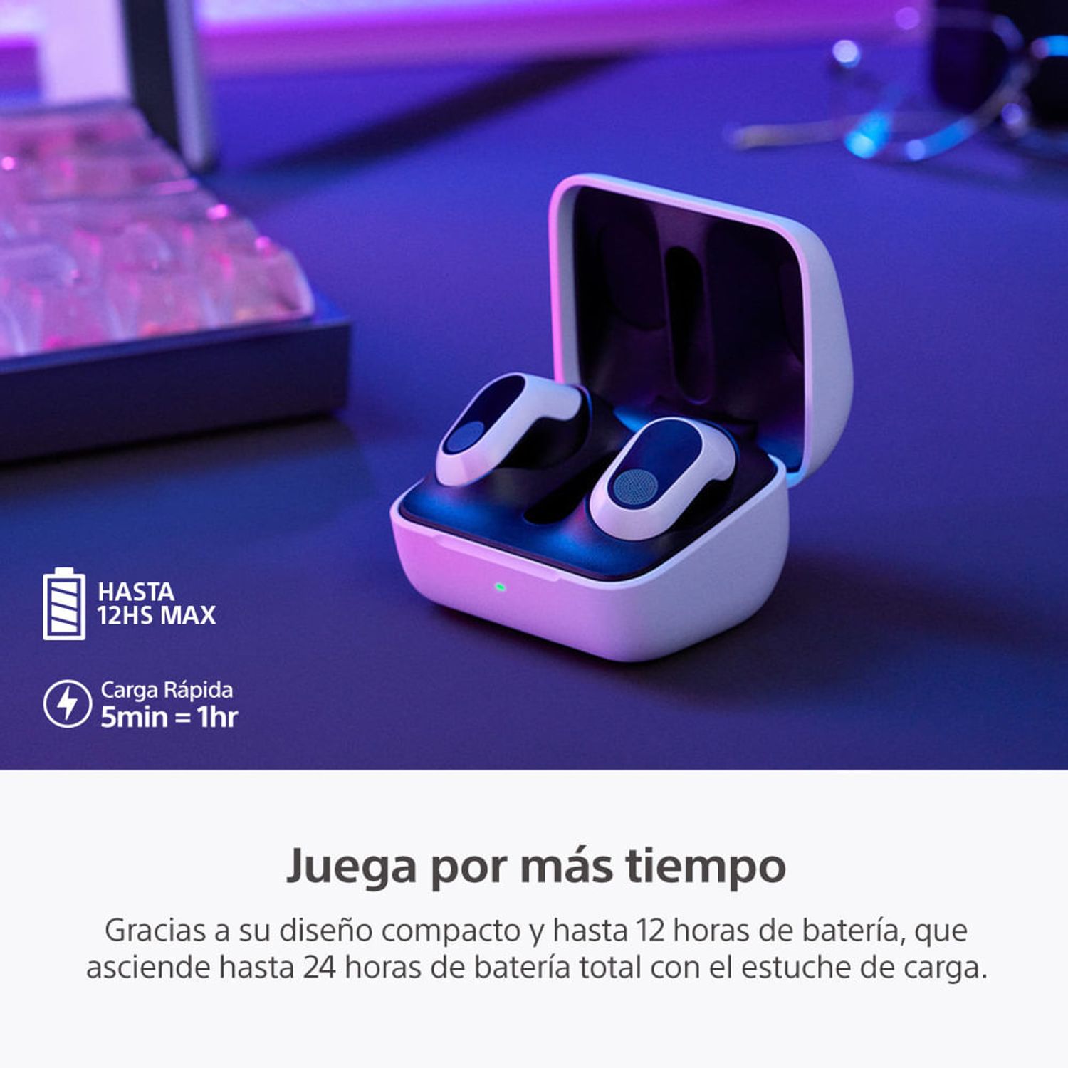 SONY Audífonos inalámbricos con Noise Cancelling para juegos