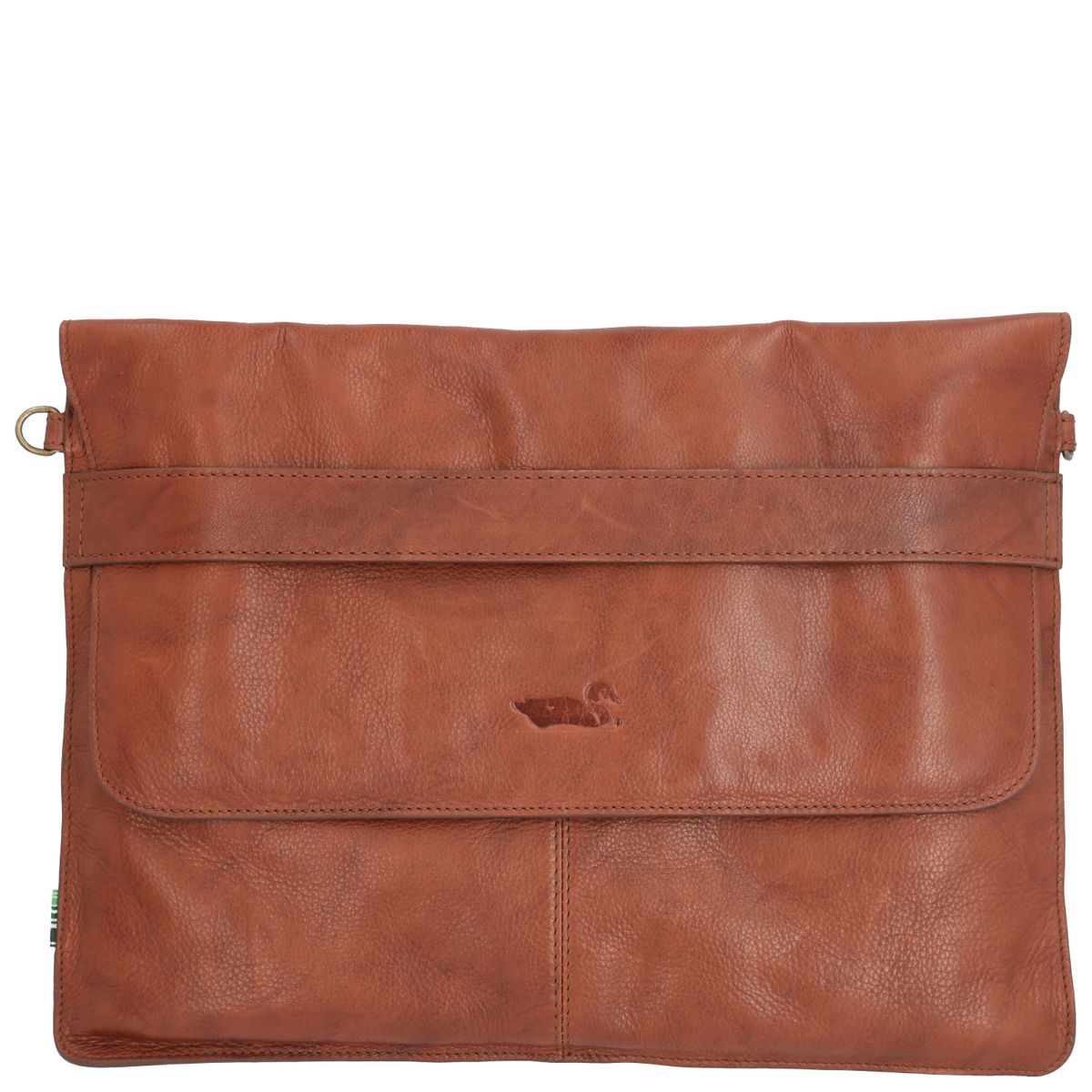 ROCKFORD - Funda Notebook 13" Cuero Unisex AQ S Flap Café ROCKFORD