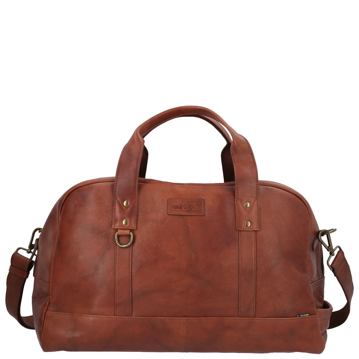 ROCKFORD - Bolso Cuero Unisex FD Crendon Travel Café ROCKFORD