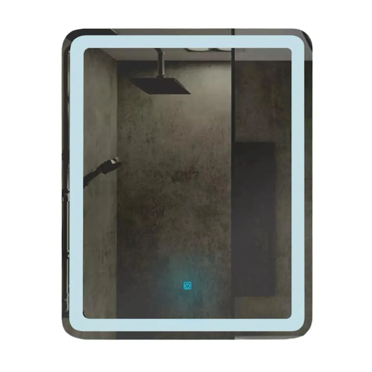 OEM - Espejo Led Vertical Con Boton 60x50cm