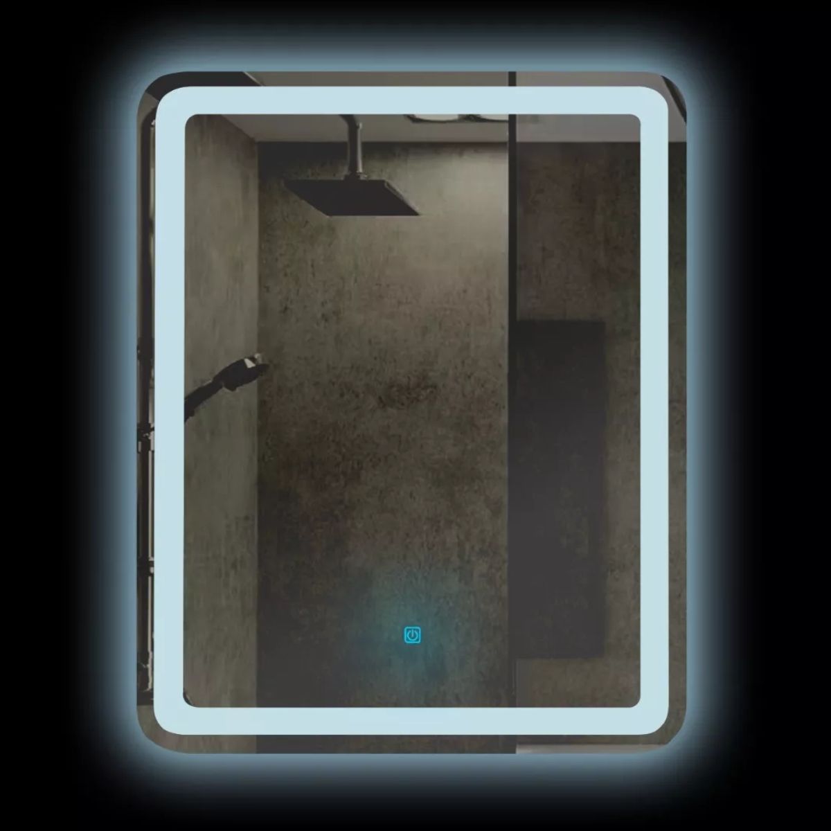 OEM - Espejo Led Vertical Con Boton 60x50cm