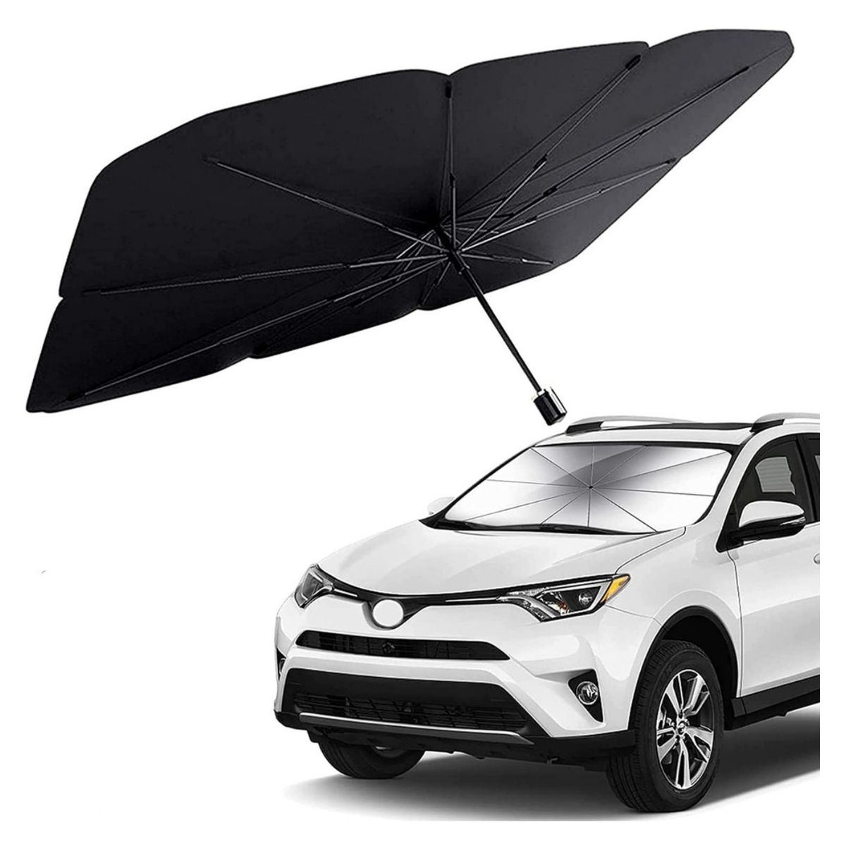 GENERICO - Visera del parabrisas del coche paraguas de enfriamiento