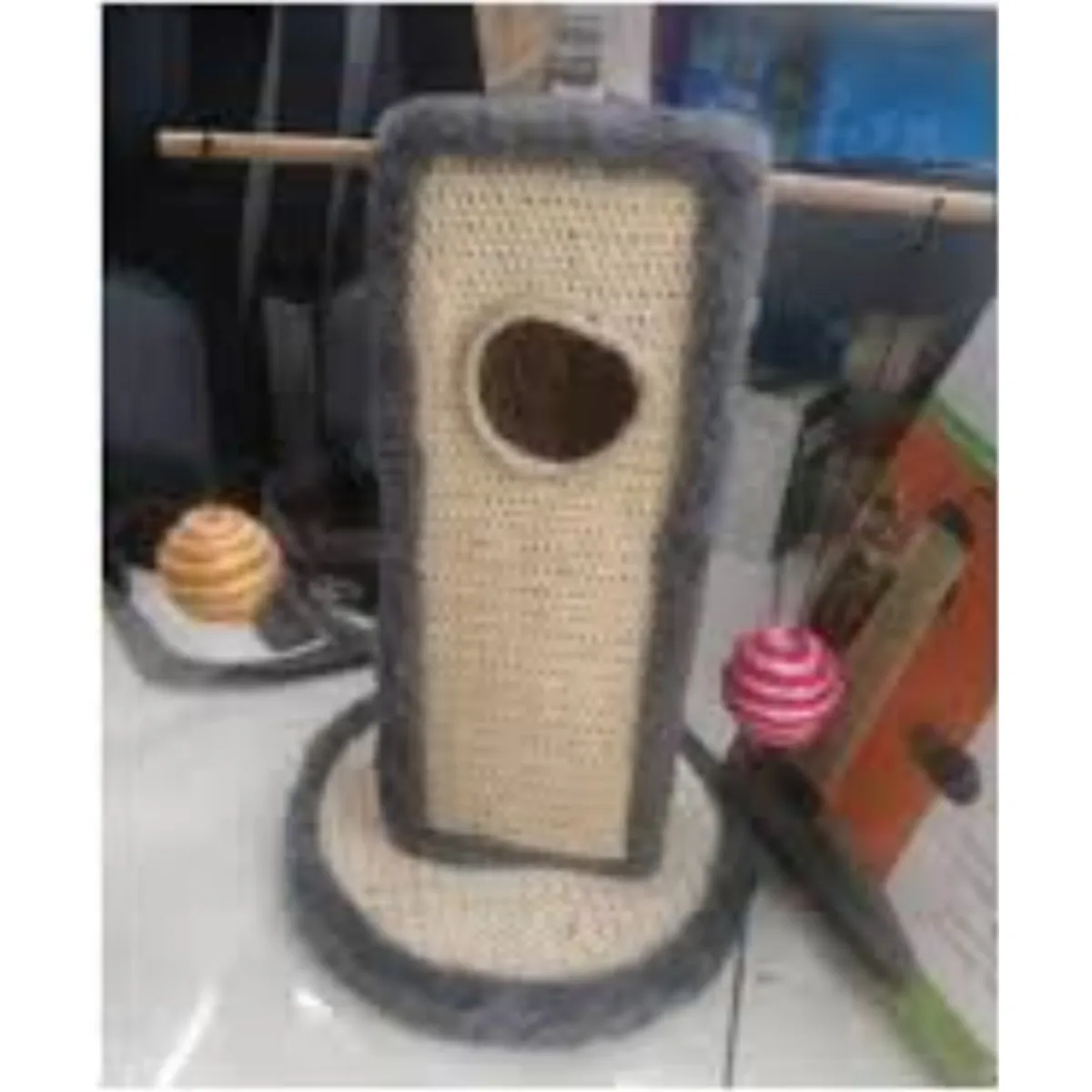 GENERICO - Rascador Tiger Para Gatos Mascotas