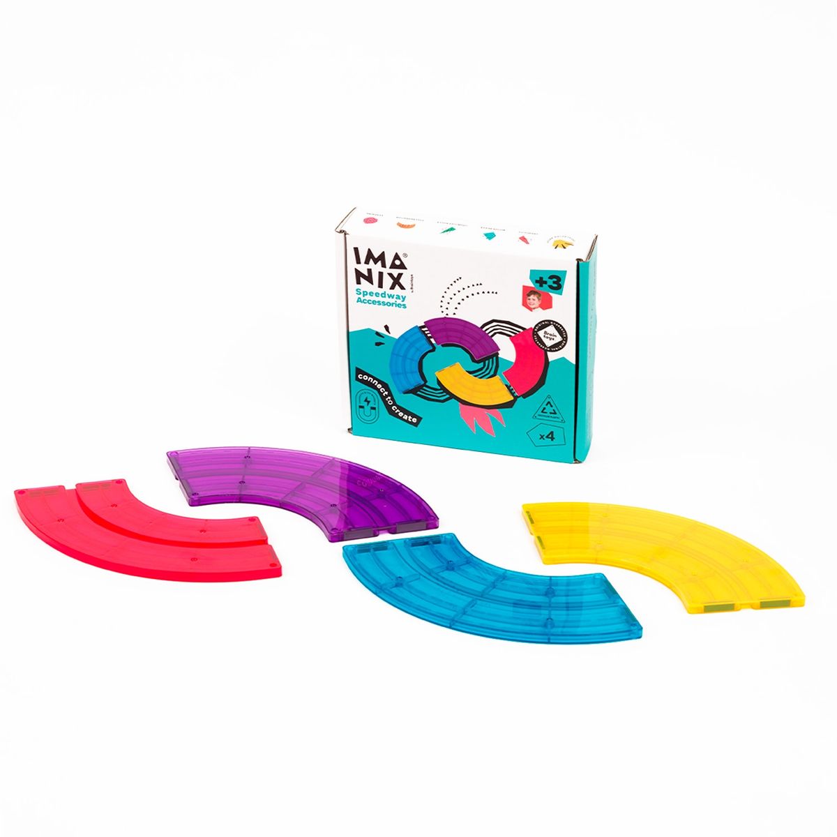 BRAINTOYS - Speedway Accessories Curves Braintoys