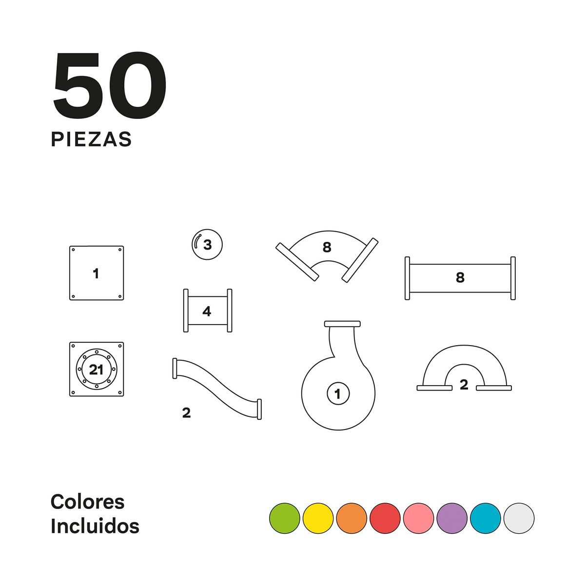 BRAINTOYS - Imanix Slide 50 Braintoys