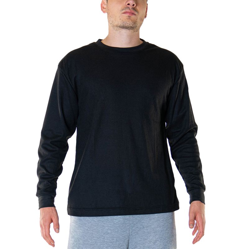 BAZIANI - Polera Pijama Algodón Hombre 5634