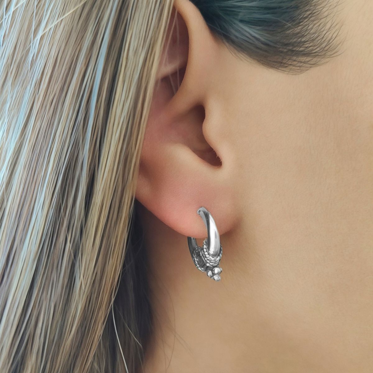 COGGIOLA - Aros Argolla Gita Plata Fina 925