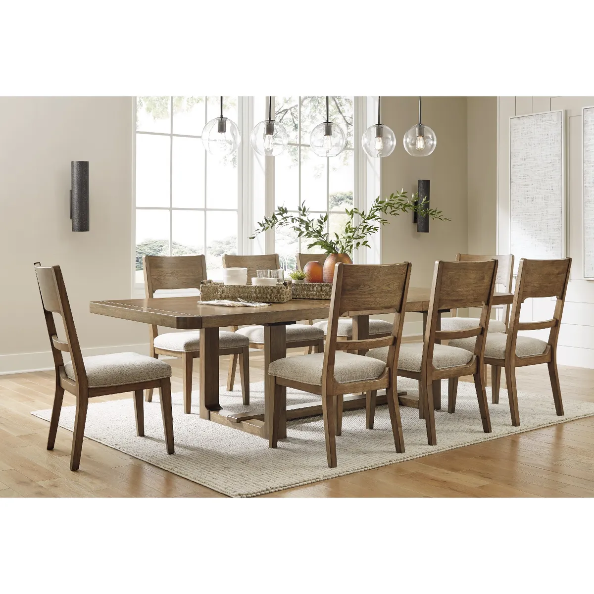 ASHLEY - Mesa comedor Cabalynn extensible