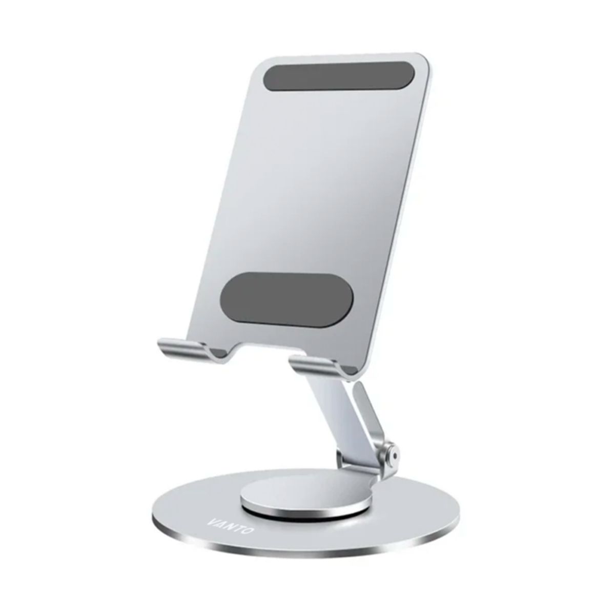 GENERICO - Soporte Acero Base Giratoria Para Celular iPad Tablet Vanto