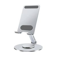 Soporte Acero Base Giratoria Para Celular iPad Tablet Vanto