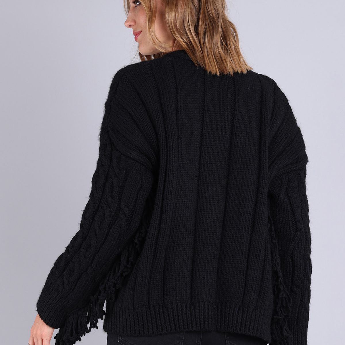 SOVIET - Cardigan con Flecos Mujer Soviet SOVIET