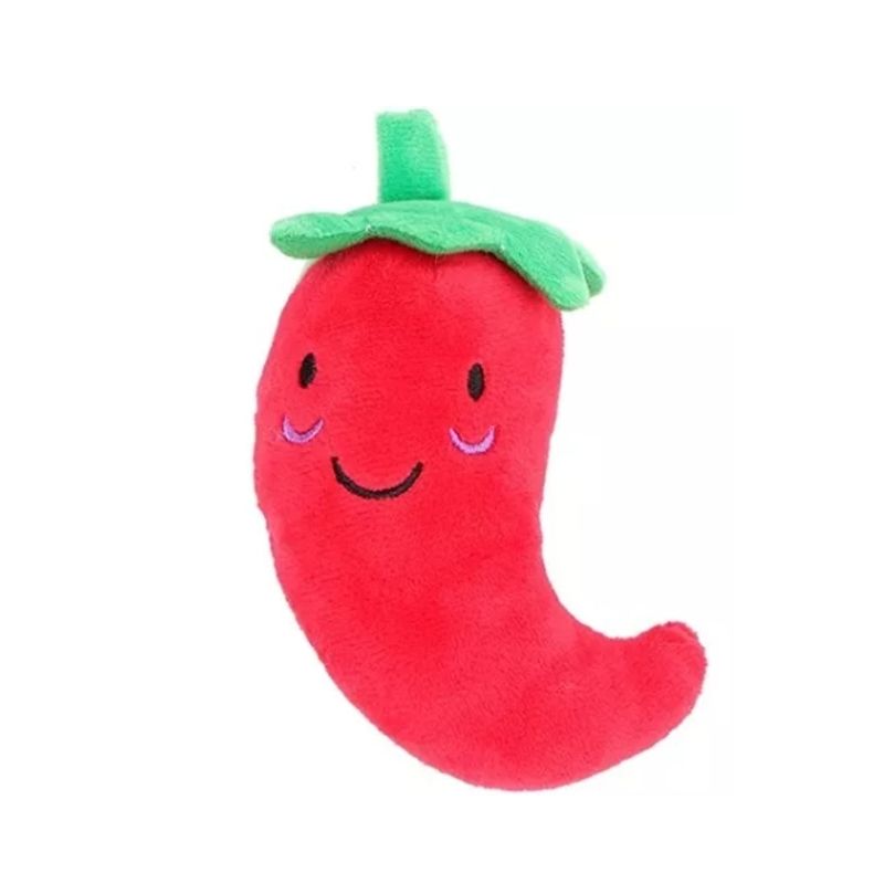 GENERICO - Peluche En Forma De Chile Picante Para Perros