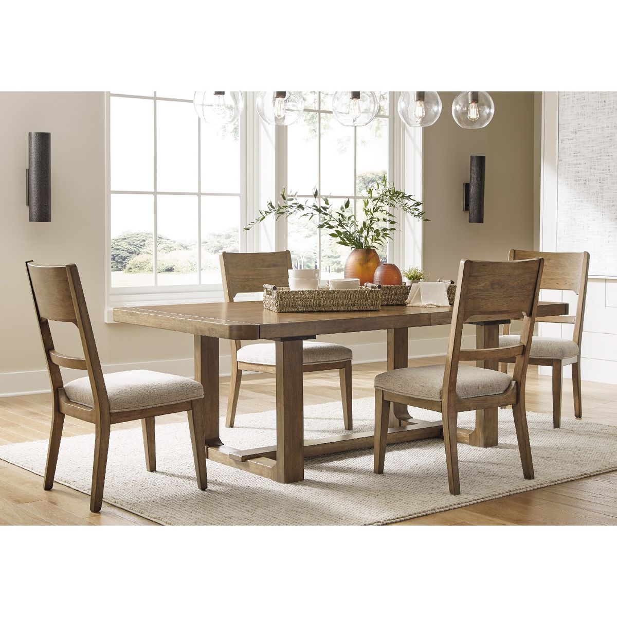 ASHLEY - Par de sillas comedor Cabalynn