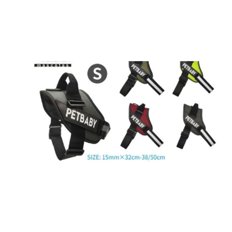 GENERICO - Arnes Pechera Para Perro Talla S Color Rojo