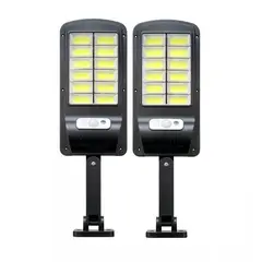 GENERICO - Pack X2 Foco Solar 100w Focos Solares Potentes Exteriores