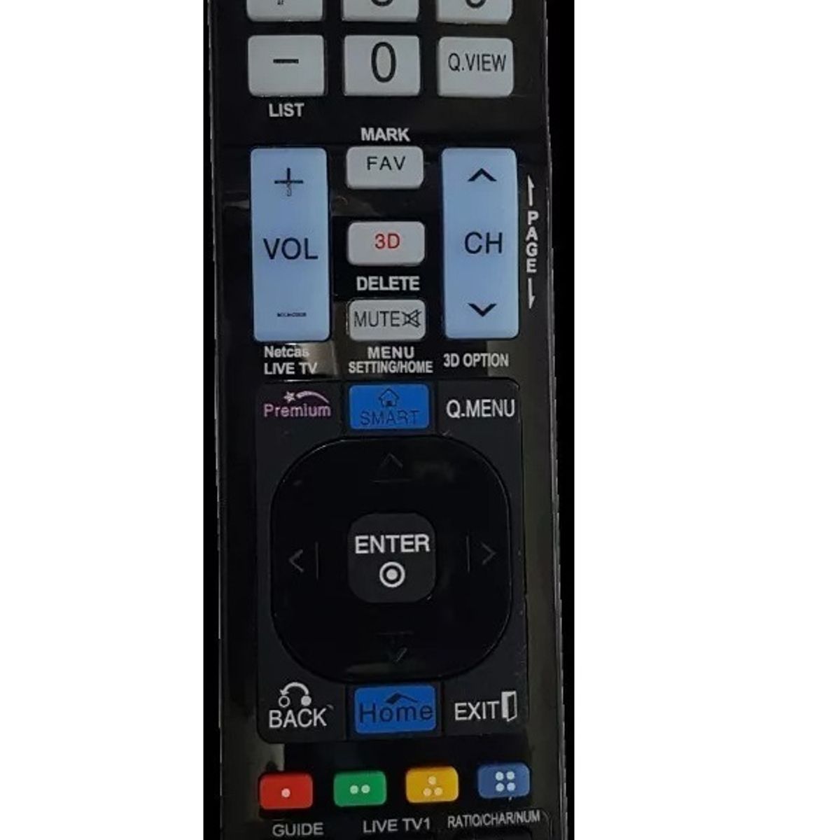 GENERICO - Control Remoto Compatible LG Smart Tv Led-Led Plasma-3D