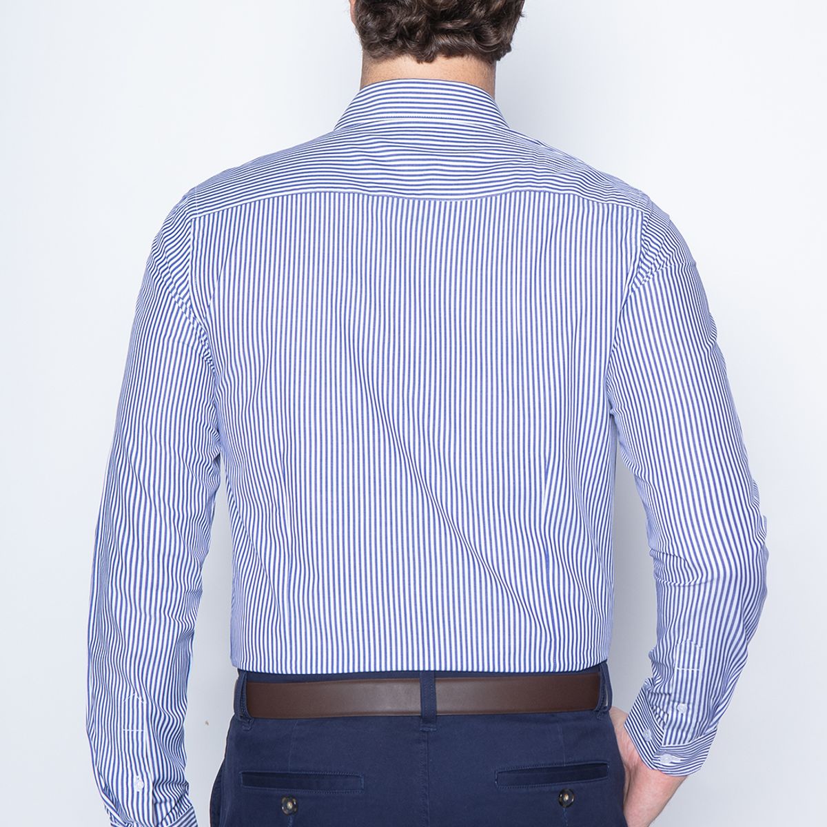 NEW MAN - Camisa Lincoln Azul New Man