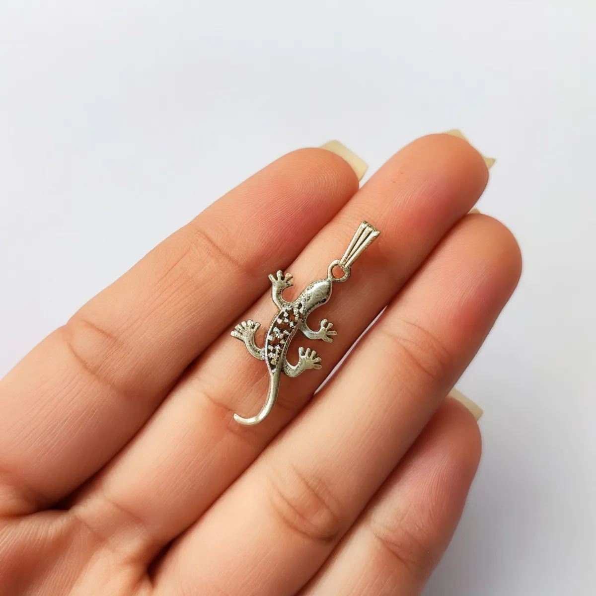 COGGIOLA - Colgante Lagarto Plata Fina 925