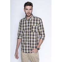 Camisa Cuadro Chicago F Amarillo