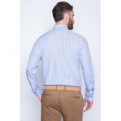 Imagen 2 del producto Camisa Checkered Madison Sm Azul