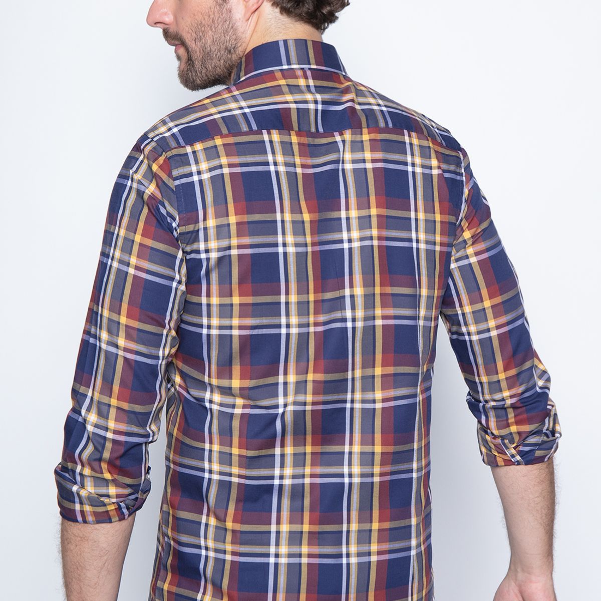 NEW MAN - Camisa Tobermory Rojo New Man