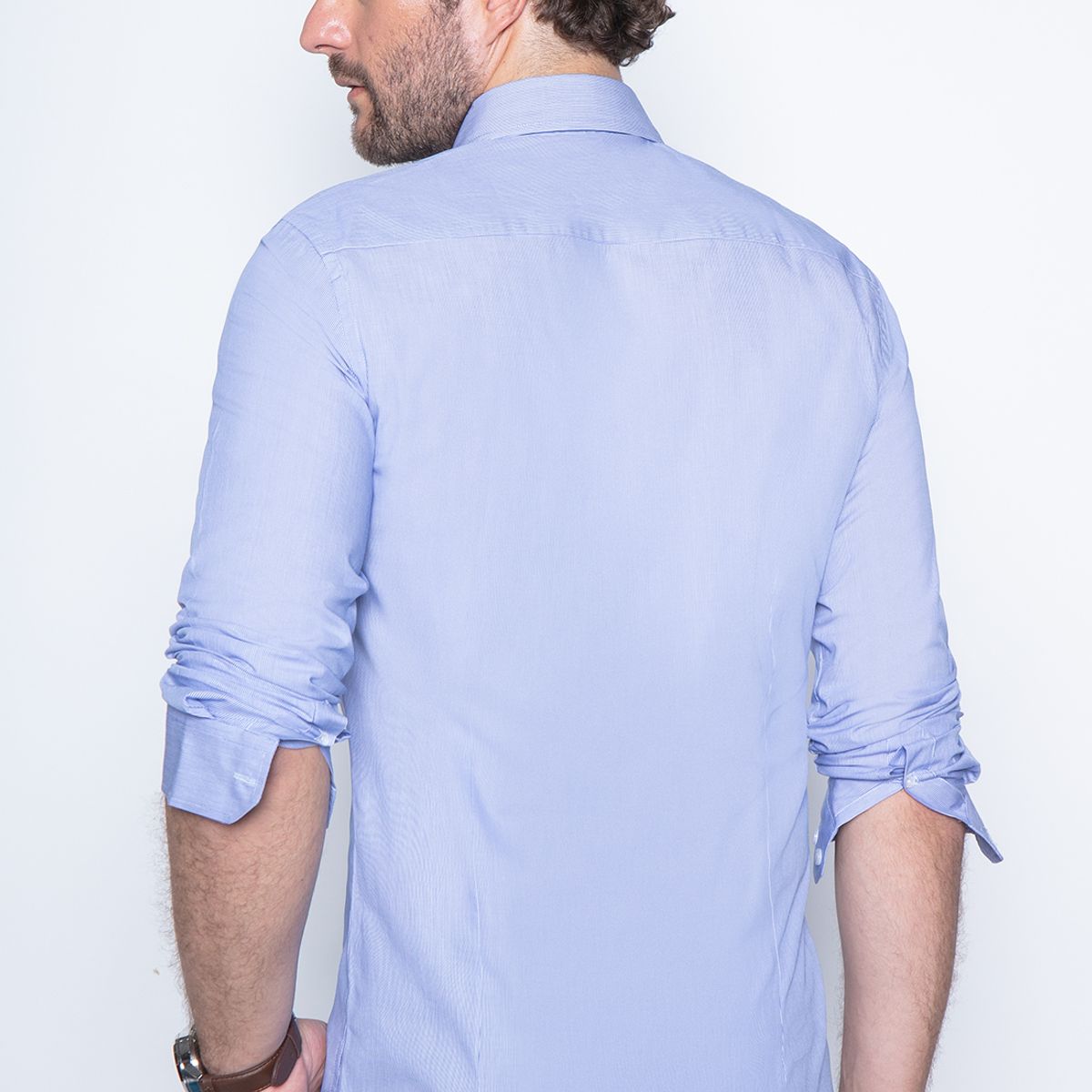 NEW MAN - Camisa Coventry Azul New Man