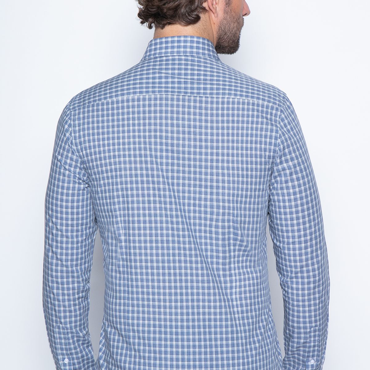 NEW MAN - Camisa Penrith Azul New Man