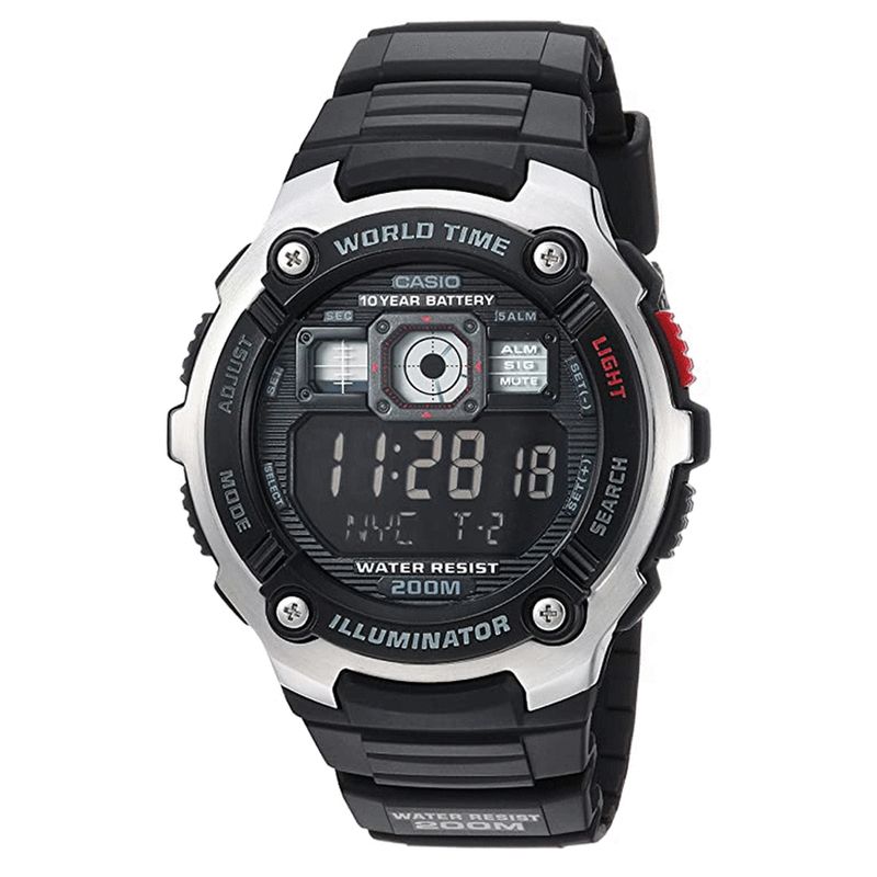CASIO - Reloj Casio H Digital Resina Ae-2000w-1bv