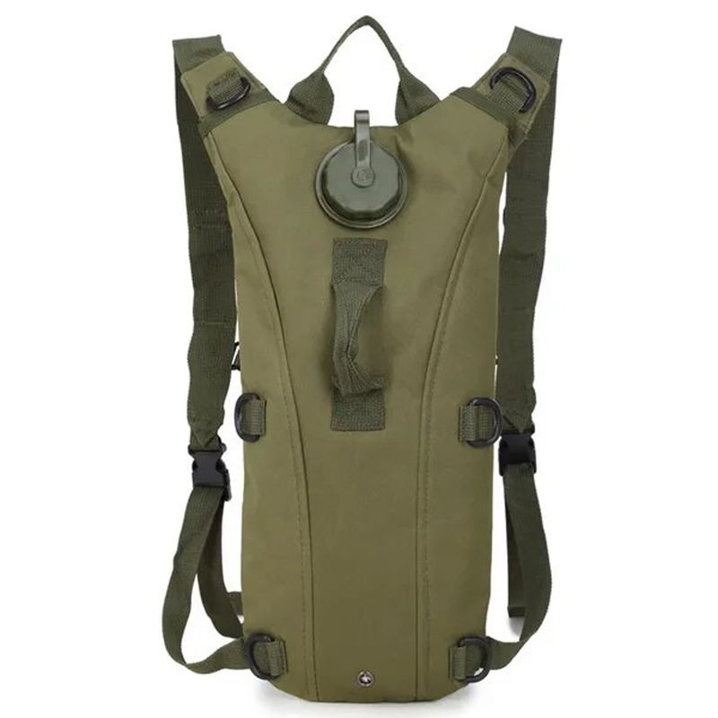 GENERICO - Mochila Camelbak Hidratación Airsoft 3 Litros Verde