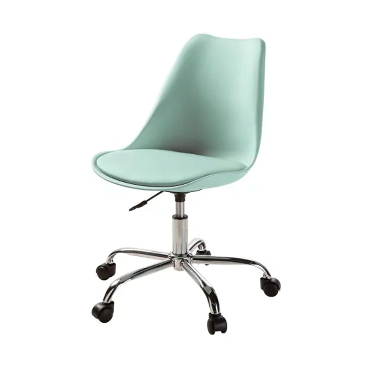 GENERICO - Silla Tulip de Escritorio con Ruedas MENTA