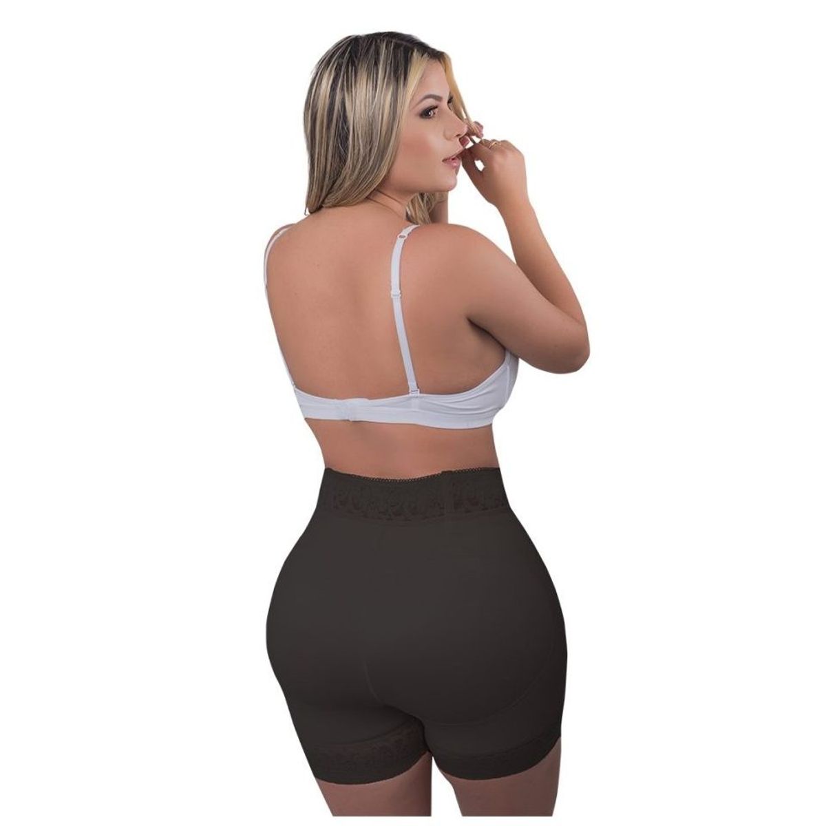 CINTURA SONADA - Faja Short Levanta Gluteos Con Varillas Colombiana