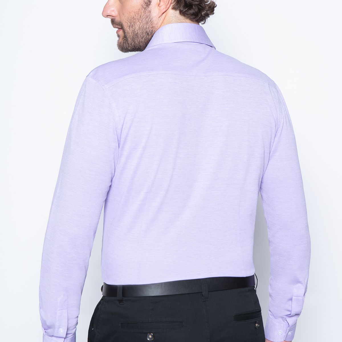 NEW MAN - Camisa Bristol Morado New Man