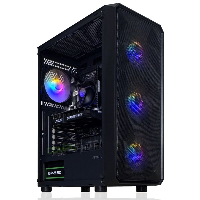 COMPU ELITE - PC Gamer Intel i5 13400F 10-core + H610 + 16GB DDR5 + SSD 1TB + RTX 3060 12GB