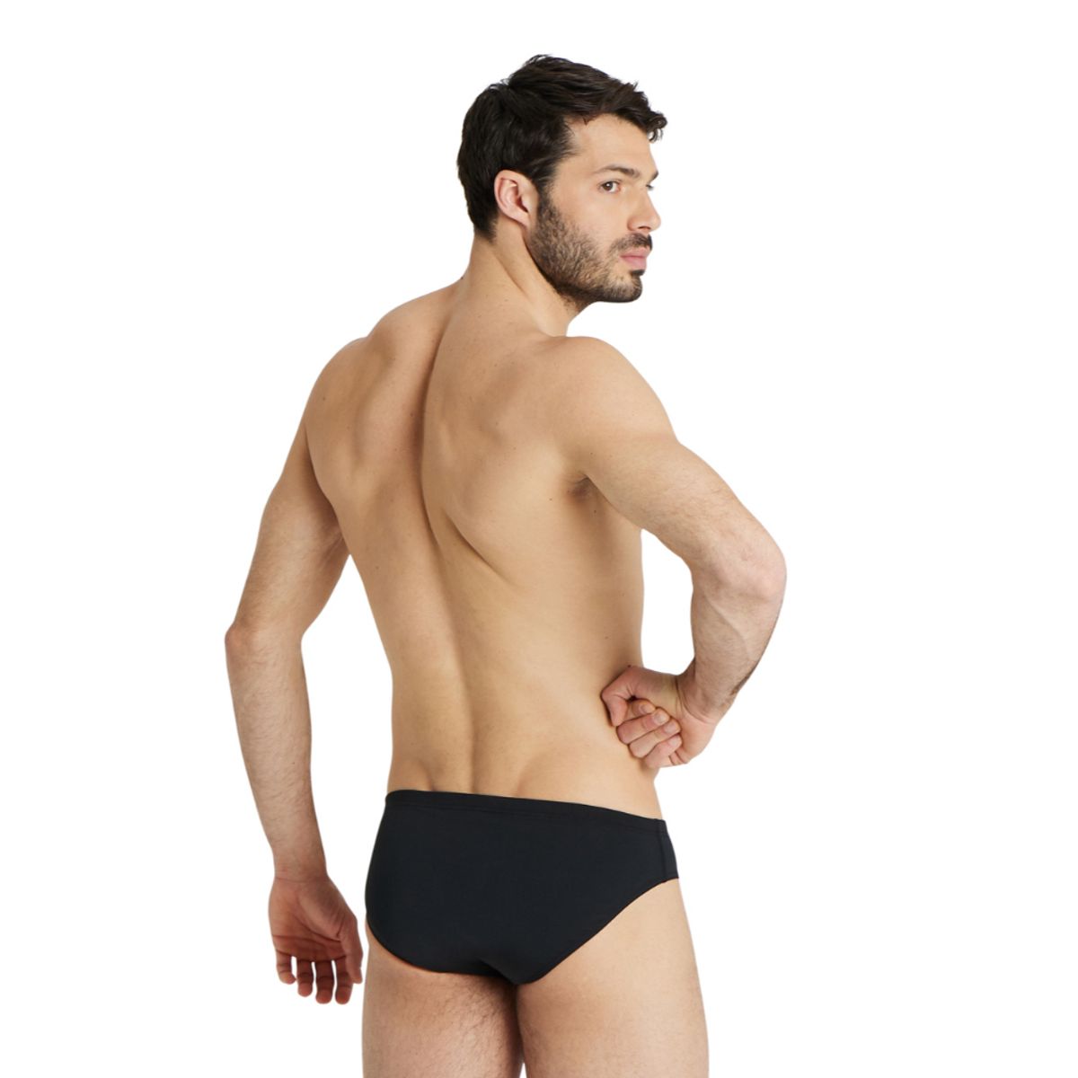 ARENA - Tanga Hombre Briefs Solid  Negro Arena