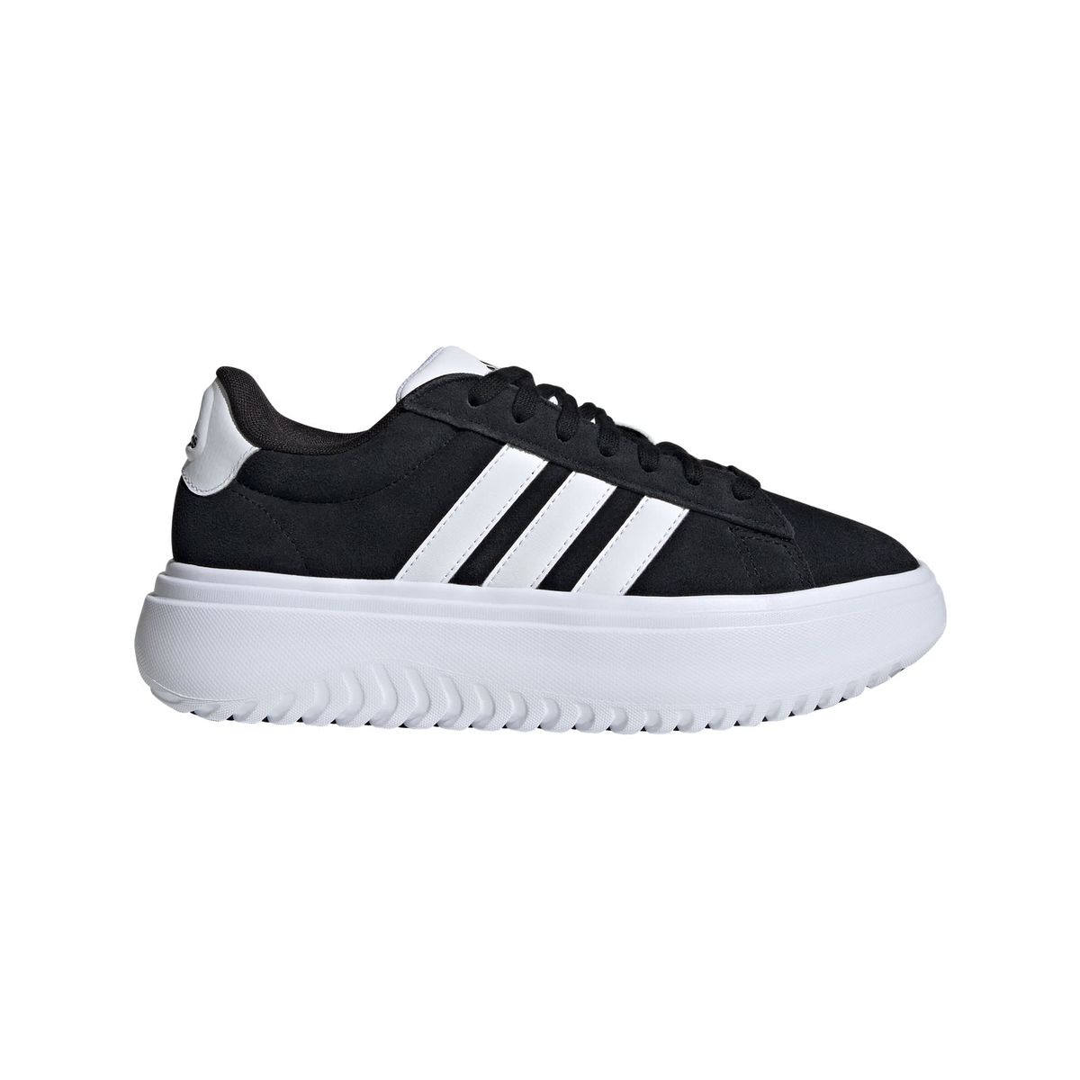 ADIDAS - Grand Court Pltf Suede Zapatilla Urbana Mujer Negro Adidas