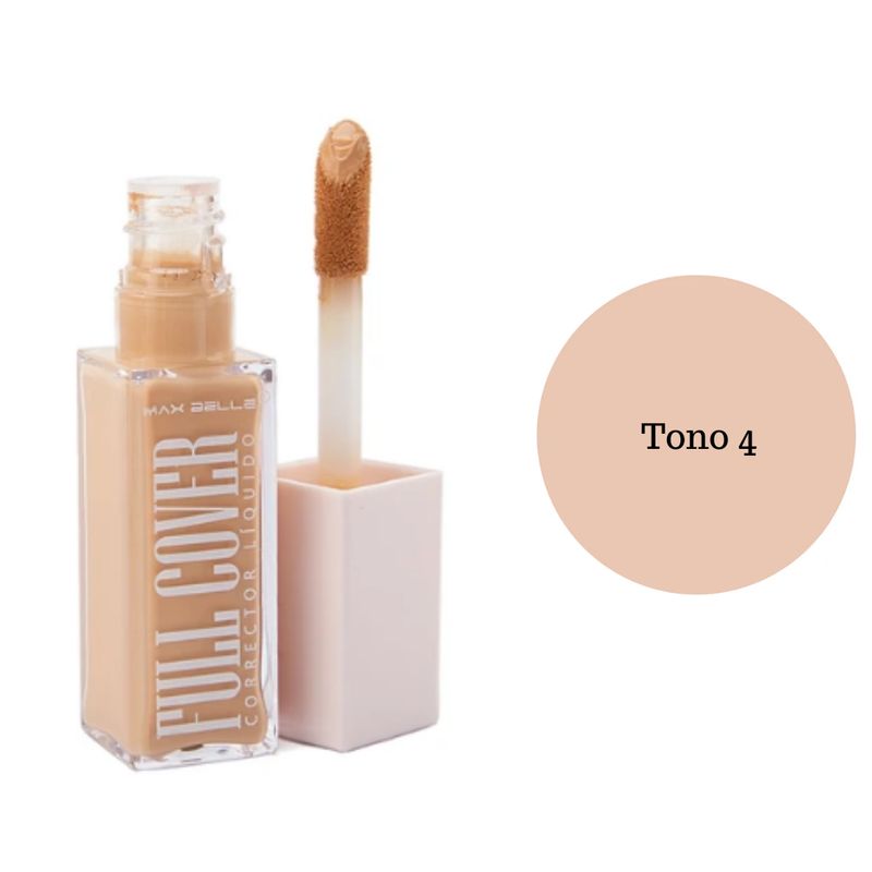 MAX BELLE - Corrector Liquido Full Cover Max Belle Tono 04
