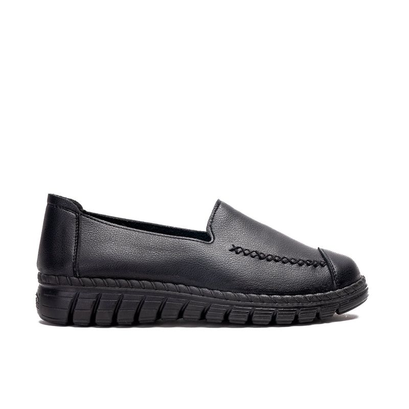 CHINITOWN - Mocasín Mujer Negro Izaro Chinitown