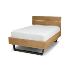 GENERICO - Cama Rëfël plaza y media color miel