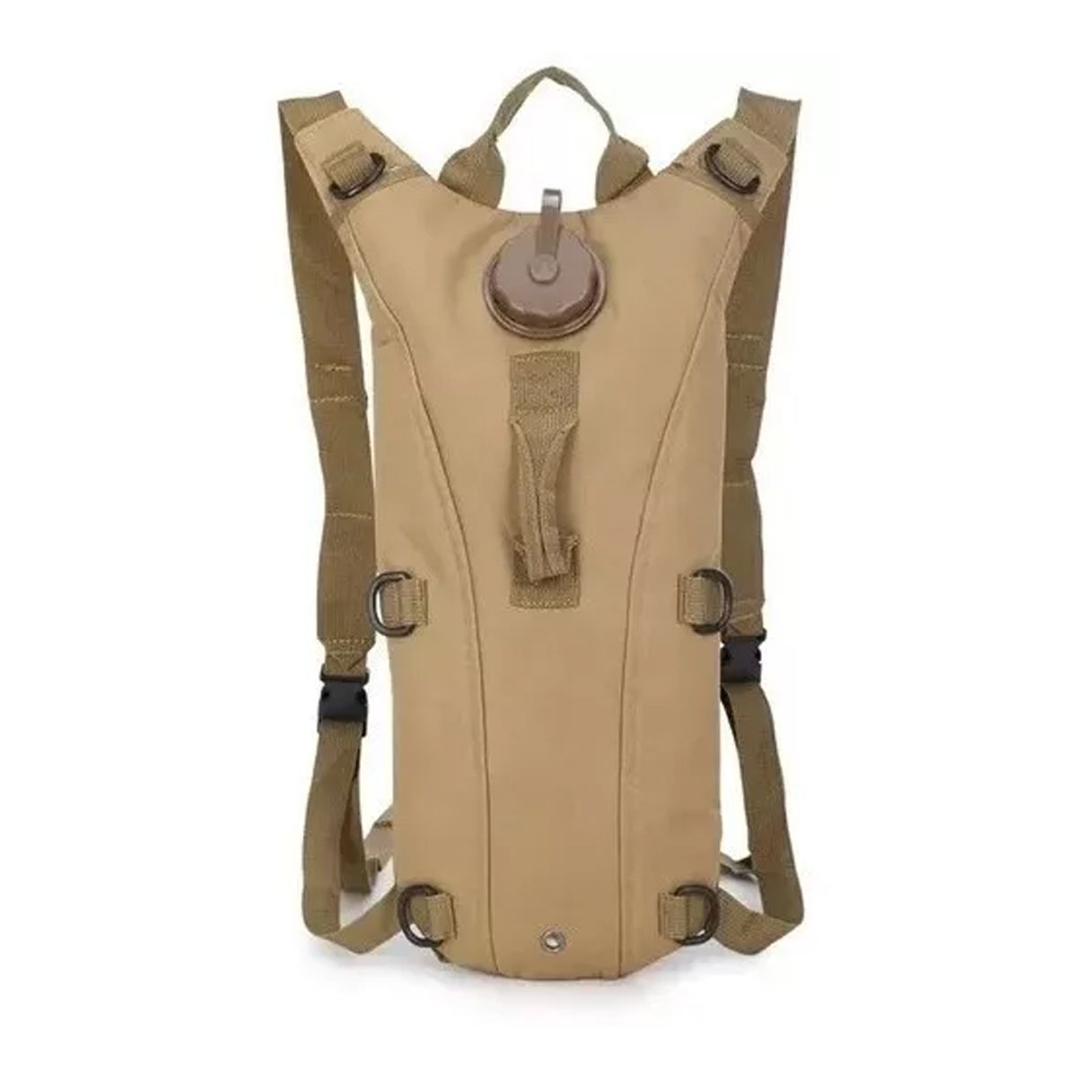 GENERICO - Mochila Camel Hidratación Airsoft 3 Litros cafe
