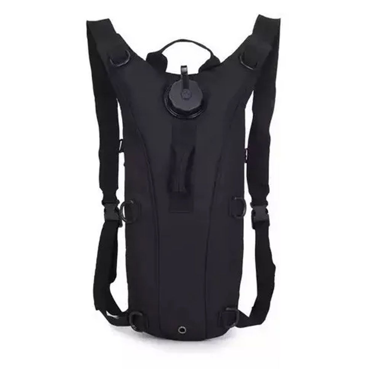 GENERICO - Mochila Camelbak Hidratación Airsoft 3 Litros Negro