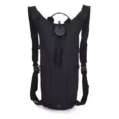 GENERICO - Mochila Camelbak Hidratación Airsoft 3 Litros Negro