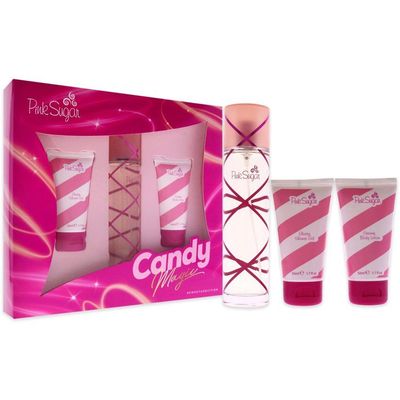 Imagen 2 del producto Set Perfume Pink Sugar Candy Magic Edp 90 Ml + Crema Corporal 50 Ducha