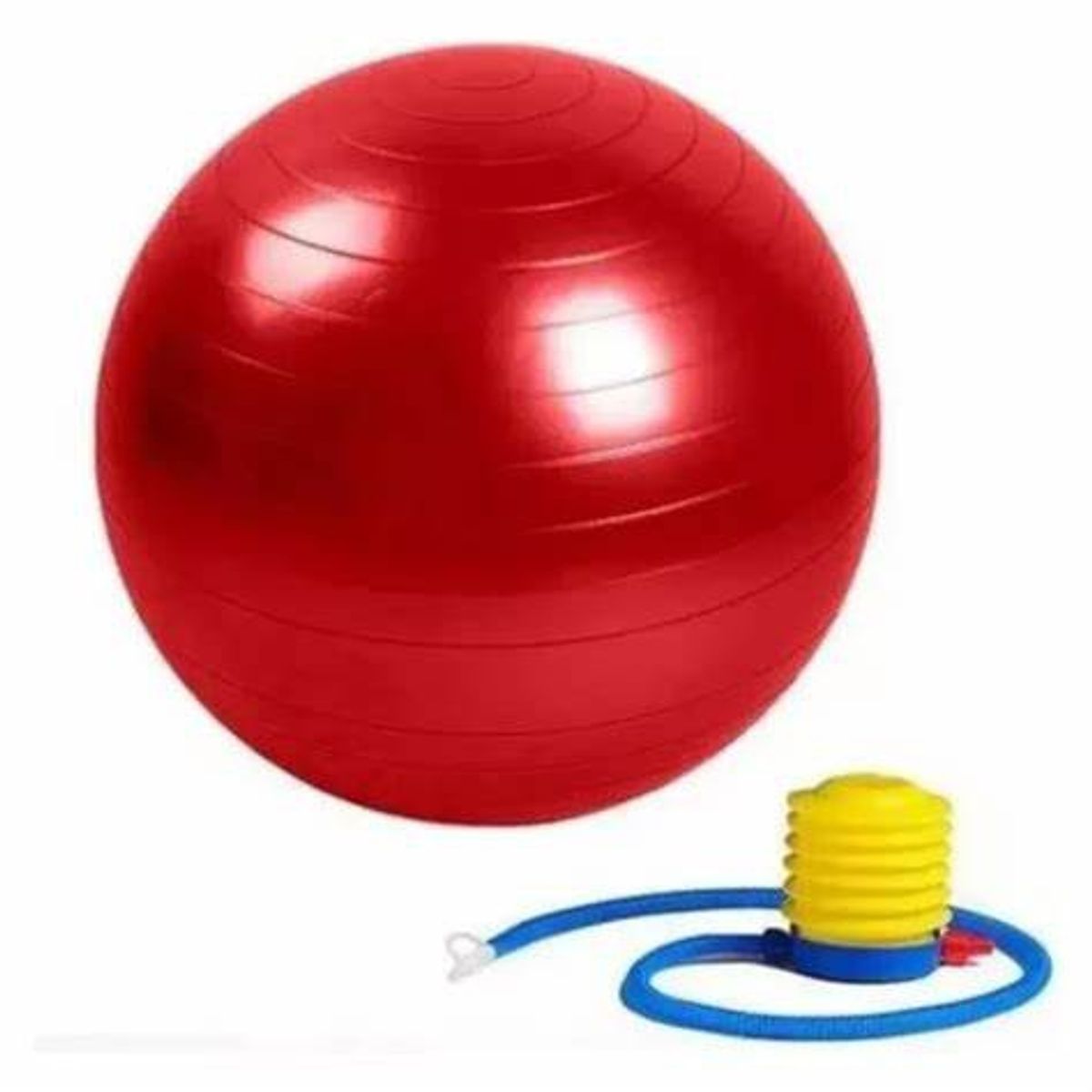 GENERICO - Pelota Balon 75 Cm Pilates Yoga + Inflador Pelota