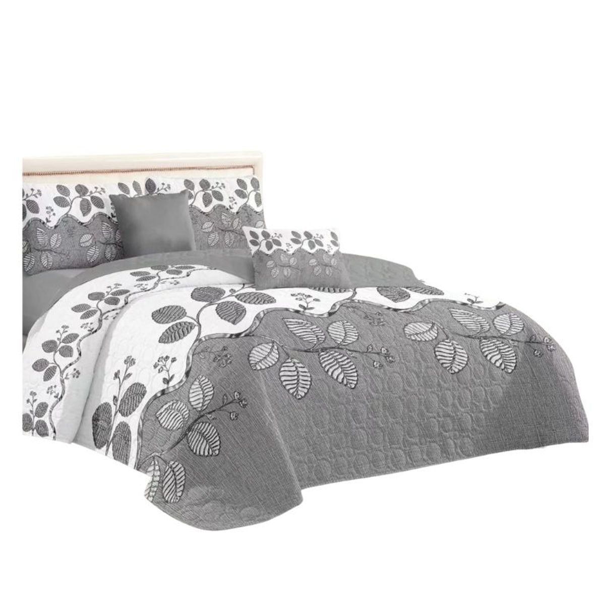 GENERICO - Cubrecama Quilt De Verano King Diseños Estampados Floral