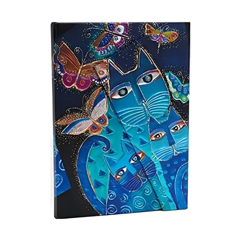 TOP10BOOKS - LIBRO LIBRETA FANTASTIC FELINES PAPERBLANKS / LAUREL BURCH / PAPERBLANK BOOK CO