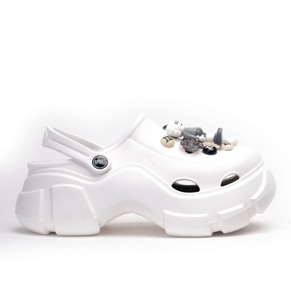 CHINITOWN - Sandalia Mujer Blanco Milena Chinitown